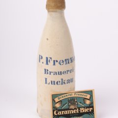 Bierflasche aus dem Archiv deutscher Bieretiketten