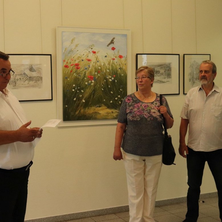 Fam. Groschke in der Rathausgalerie