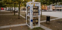 Die Lübbener Bücherzelle Die Lübbener Bücherzelle
