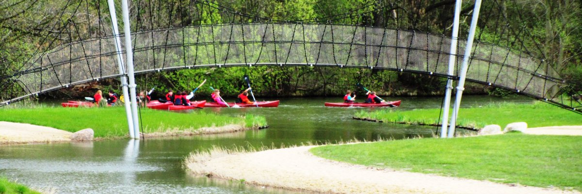 Brücke an der SpreeLagune Brücke an der SpreeLagune