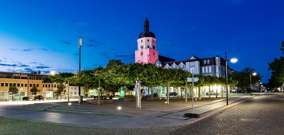 Luebben - Blaue Stunde