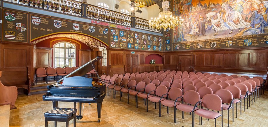 Wappensaal im Schloss Lübben