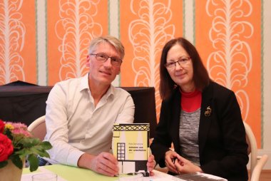Mirko Schwanitz und Róža Domašcyna
