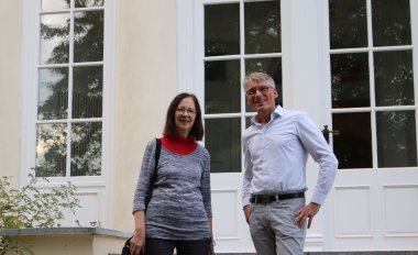 Mirko Schwanitz und Róža Domašcyna