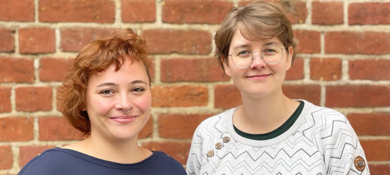 Museumspädagoginnen Judith Kühne und Nicole Marien