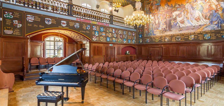 Wappensaal im Schloss Lübben